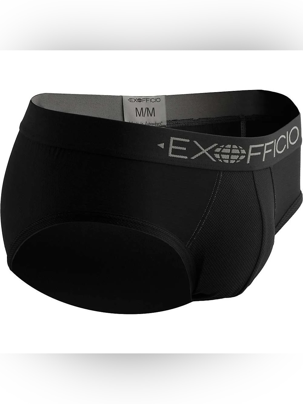 Exofficio Black Men's Active Briefs Performance Travel Underwear Give-N-Go Sport